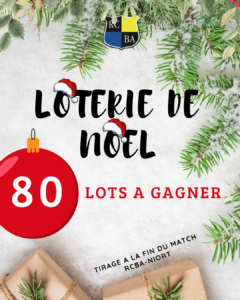 Lire la suite à propos de l’article LA LOTERIE DE NOËL DU RCBA